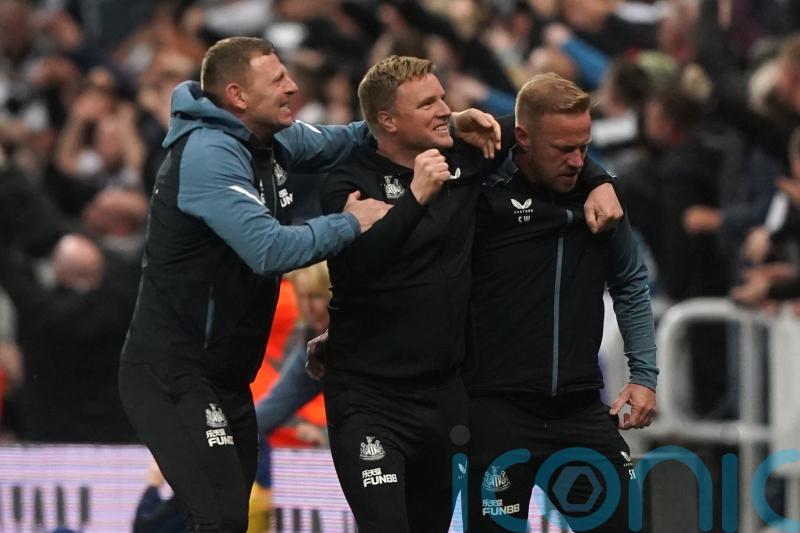 Eddie Howe says Newcastle win &lsquo;huge&rsquo; but warns still work to do in top-four hunt