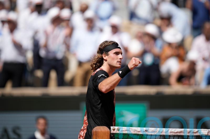 Stefanos Tsitsipas survives Jiri Vesely scare to reach French Open second round