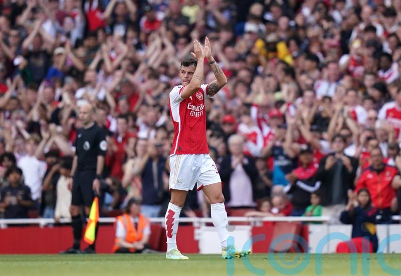 Mikel Arteta pleased to see Granit Xhaka given appreciation from Arsenal fans