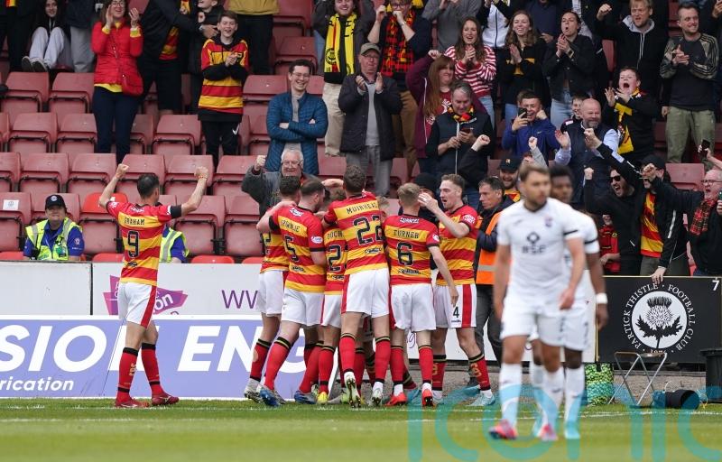 Partick Thistle hold upper hand after first-leg victory over Ross County