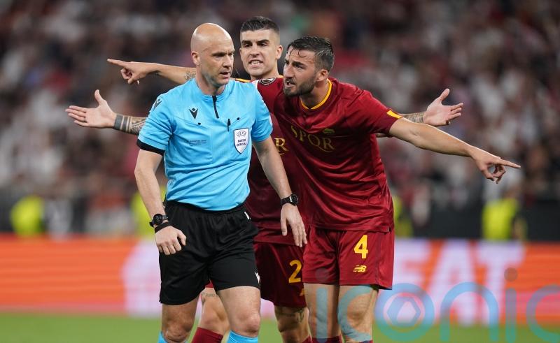 Referees&rsquo; chiefs condemn &lsquo;abhorrent&rsquo; abuse of Anthony Taylor at Budapest Airport
