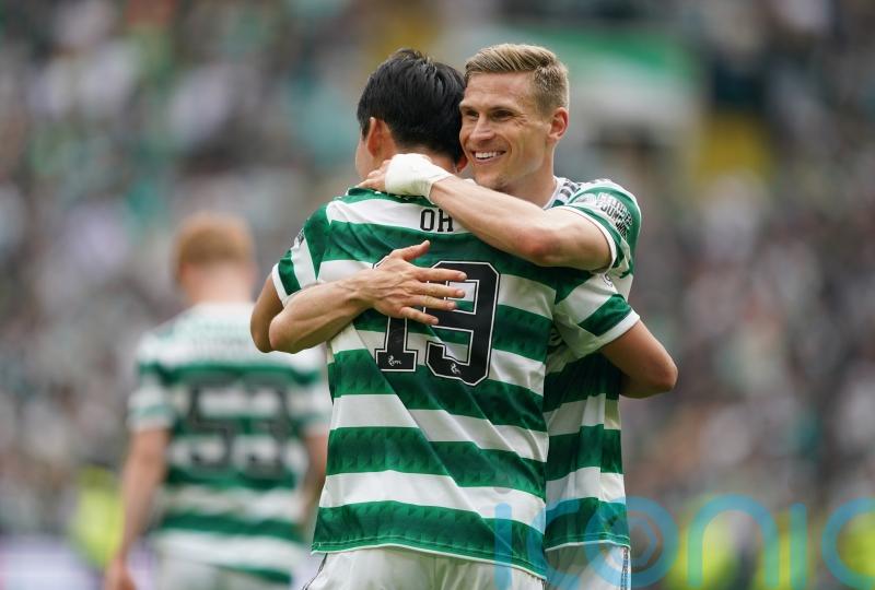 Carl Starfelt hails Celtic boss Ange Postecoglou as future speculation continues