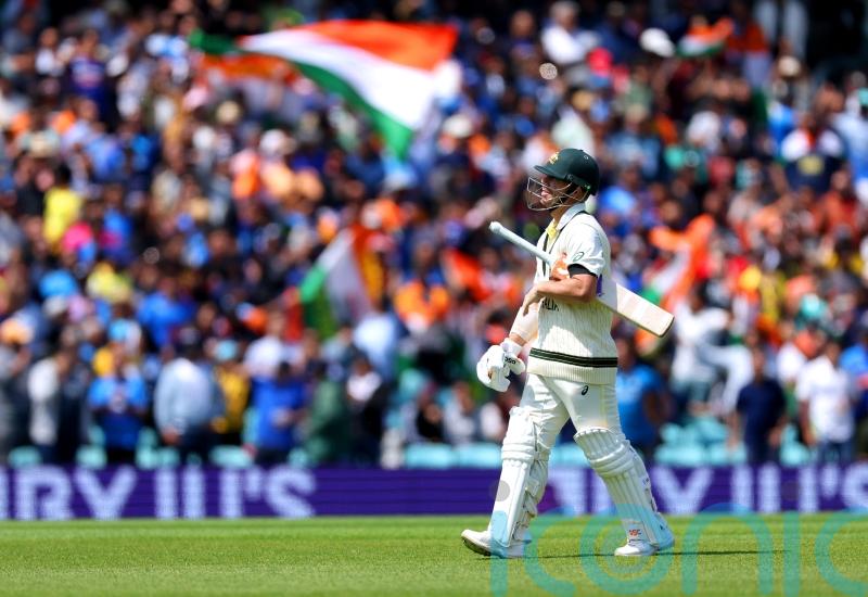 David Warner out for 43 just before lunch on day one of World Test Championship