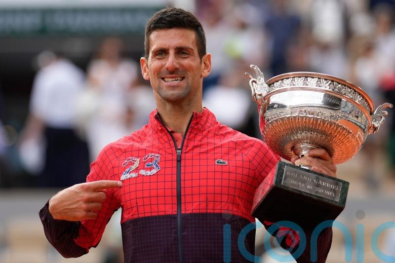 Novak Djokovic &lsquo;still motivated&rsquo; for more after securing 23rd grand slam title