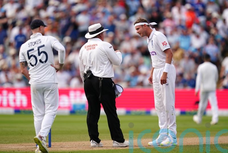 Stuart Broad has eventful day at Edgbaston as Usman Khawaja excels for Australia