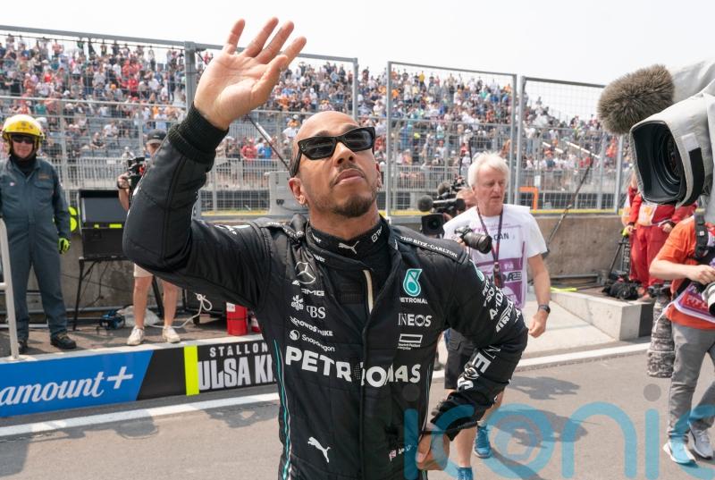 Lewis Hamilton &lsquo;excited&rsquo; to share podium with two world champions