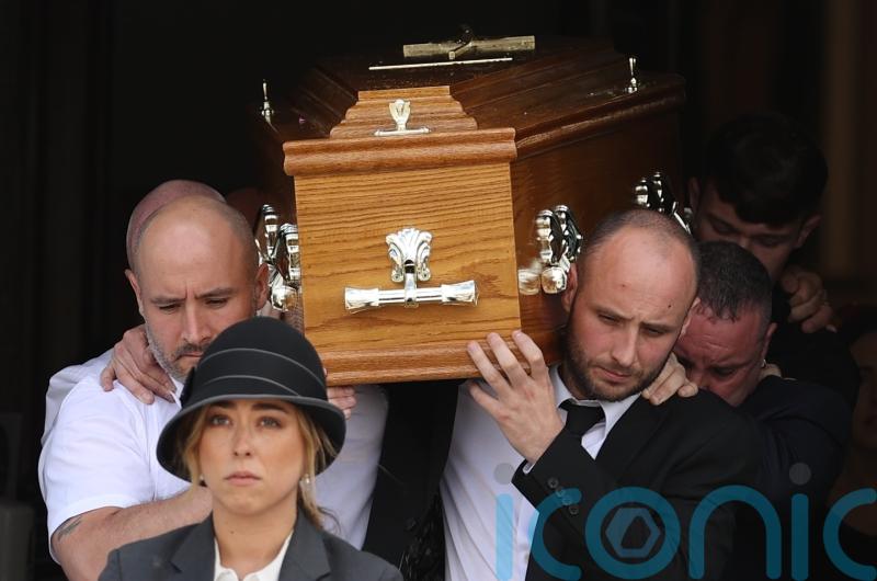 Hundreds attend funeral for mother-of-four killed by train