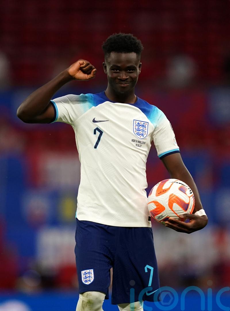 A closer look at England&rsquo;s recent hat-tricks as Bukayo Saka celebrates his first