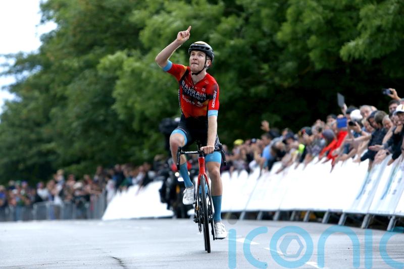 Fred Wright pays emotional tribute to Gino Mader after British championship win