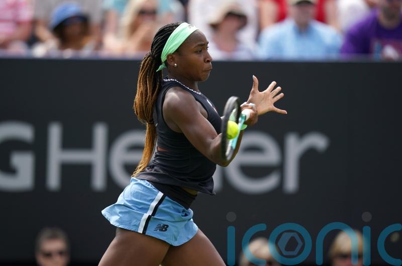 Coco Gauff thrashes Britain&rsquo;s Jodie Burrage at Eastbourne