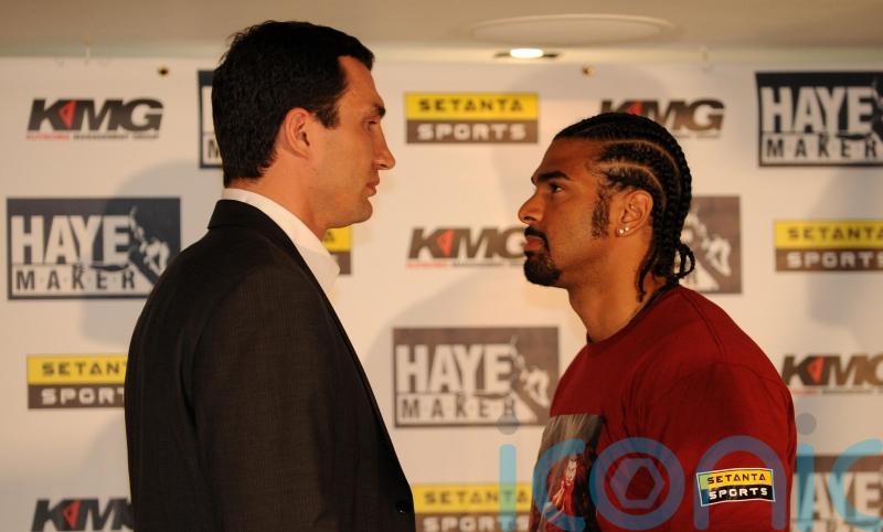 On this day in 2011: David Haye beaten on points by Wladimir Klitschko