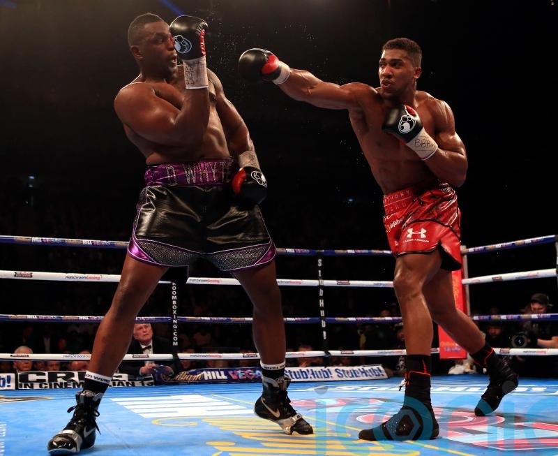Anthony Joshua to face Dillian Whyte in rematch at The O2 on August 12