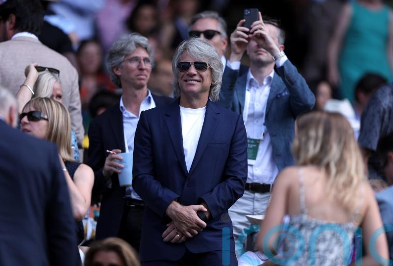 Jon Bon Jovi, royal model and Pointless host among those at Wimbledon