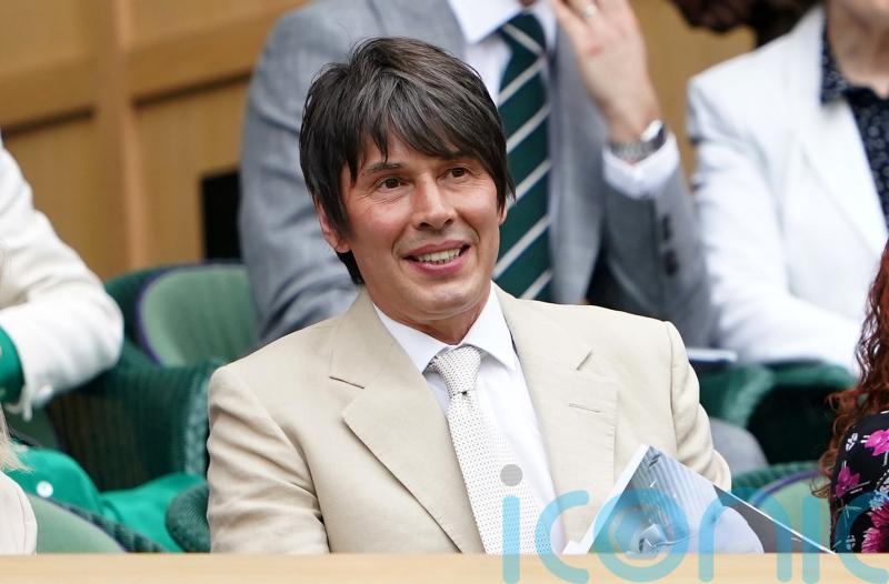 Physicist Brian Cox among stars at Wimbledon on middle Sunday