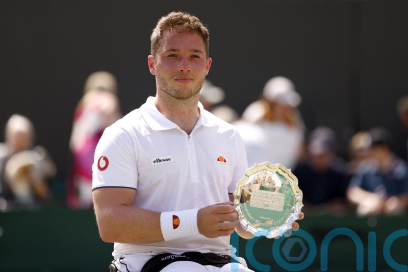 Alfie Hewett determined to complete grand slam set with Wimbledon win