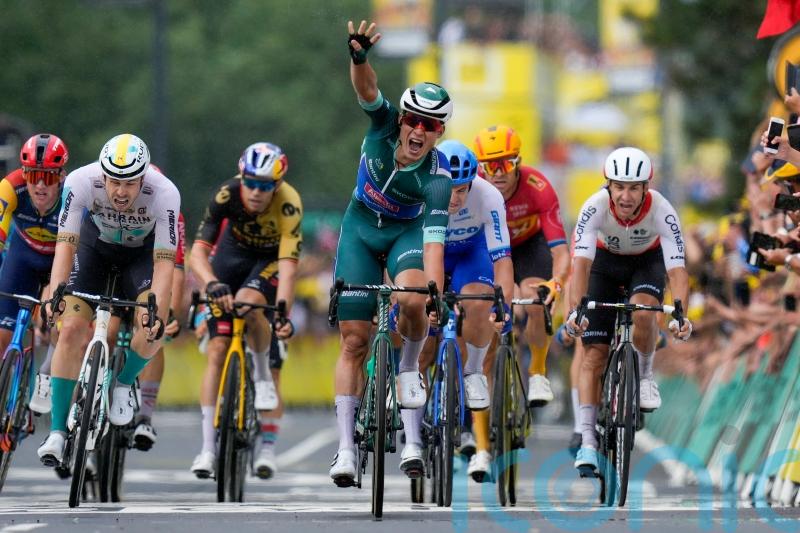 Jasper Philipsen sprints to fourth stage victory at this year&rsquo;s Tour de France