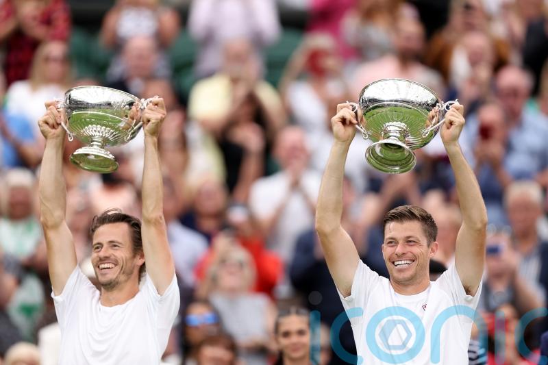 Neal Skupski rewards brother Ken&rsquo;s travelling exploits with Wimbledon win