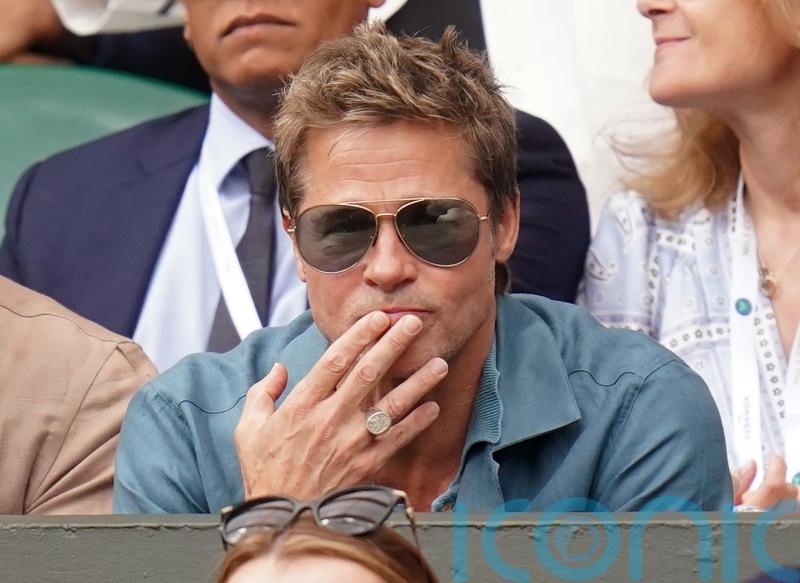 Brad Pitt and Daniel Craig among Hollywood stars watching men&rsquo;s Wimbledon final