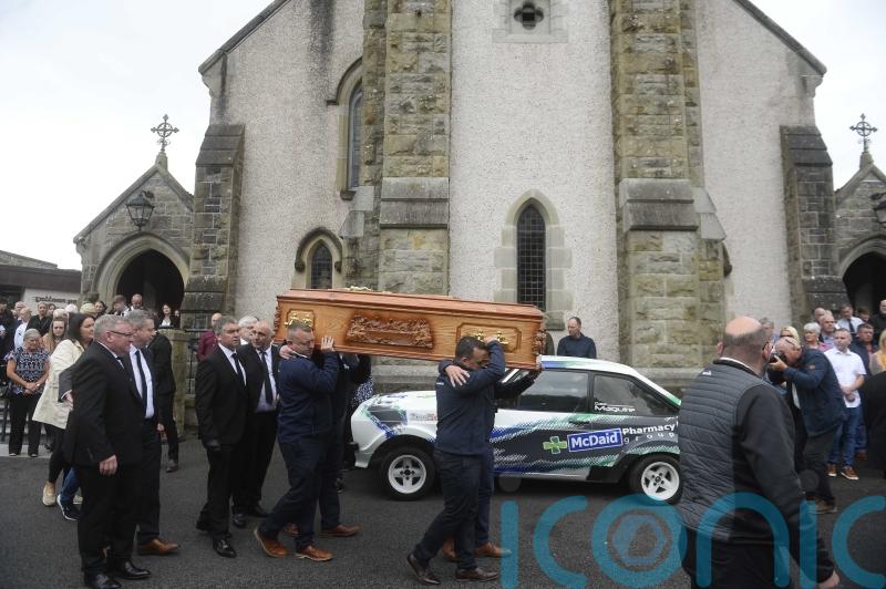 Funeral held for &lsquo;greatly-loved&rsquo; rally car driver Daire Maguire