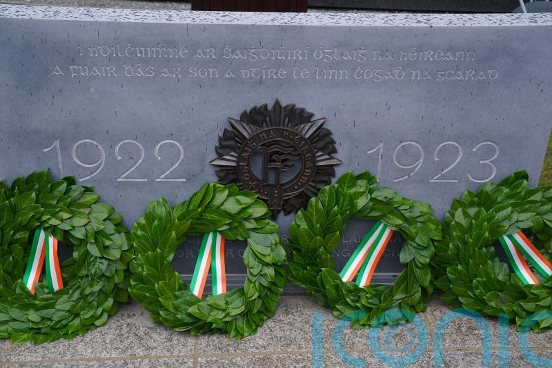 Memory of fallen National Army soldiers &lsquo;rehabilitated&rsquo; as monument unveiled
