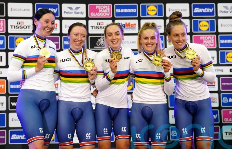 Emotional gold for Katie Archibald and GB women&rsquo;s pursuit team in Glasgow