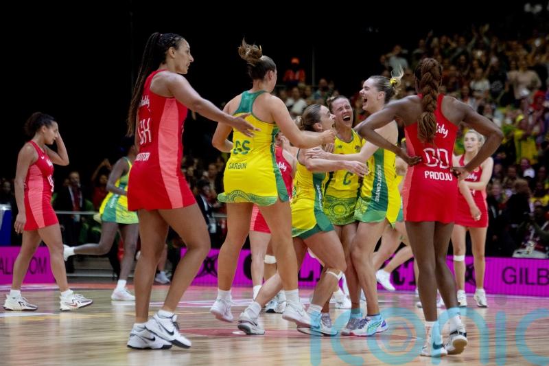 England&rsquo;s hopes of Netball World Cup glory crushed by Australia in final defeat