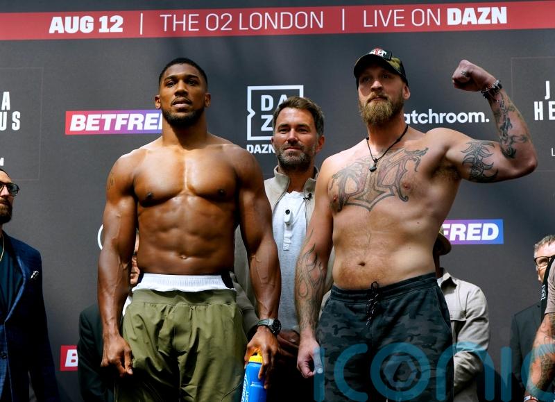 Anthony Joshua focused only on Robert Helenius amid Deontay Wilder speculation