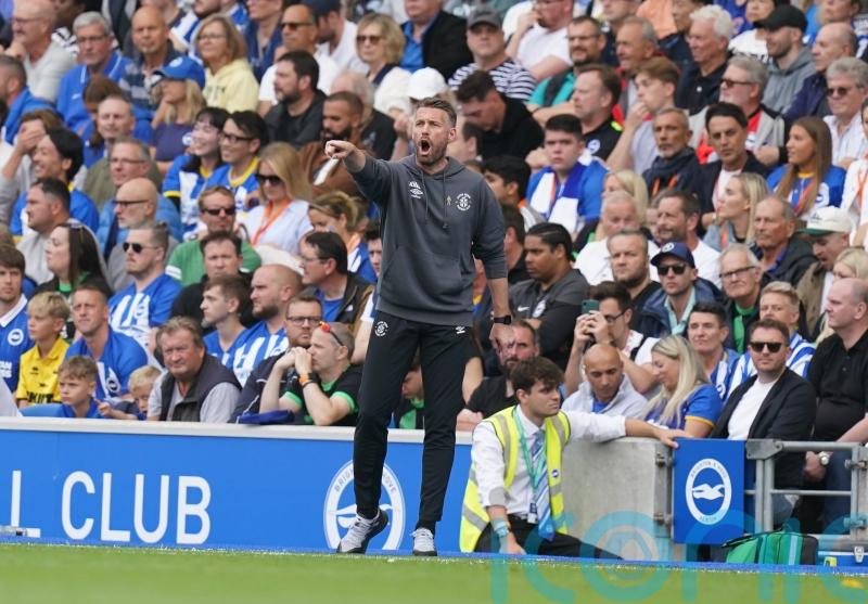 Rob Edwards admits Luton must make a rapid improvement after Brighton defeat