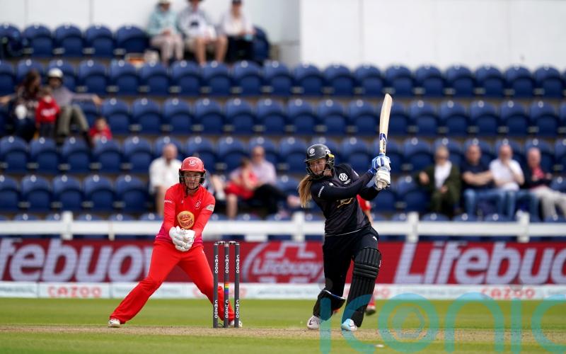 England spinner Sophie Ecclestone taken to hospital with shoulder injury