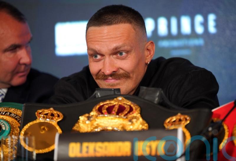 Oleksandr Usyk keeps press conference short ahead of Daniel Dubois title clash