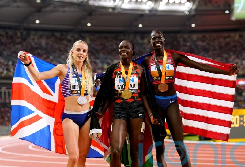 Keely Hodgkinson wins silver medal but keeps dreaming of World Championship gold