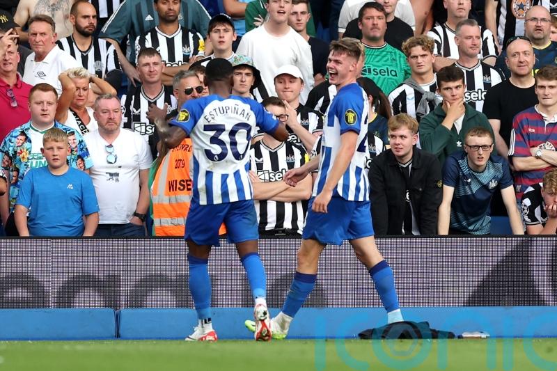 Evan Ferguson boosts Brighton with maiden hat-trick in victory over Newcastle