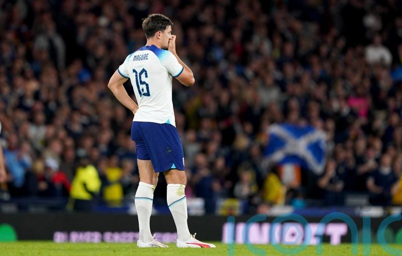 Harry Maguire says he can deal with pressure after &lsquo;banter&rsquo; from Scotland fans