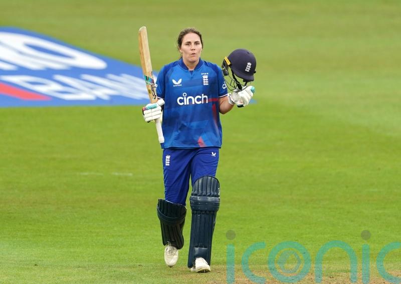 Stand-in captain Nat Sciver-Brunt hits a new high for England in milestone match