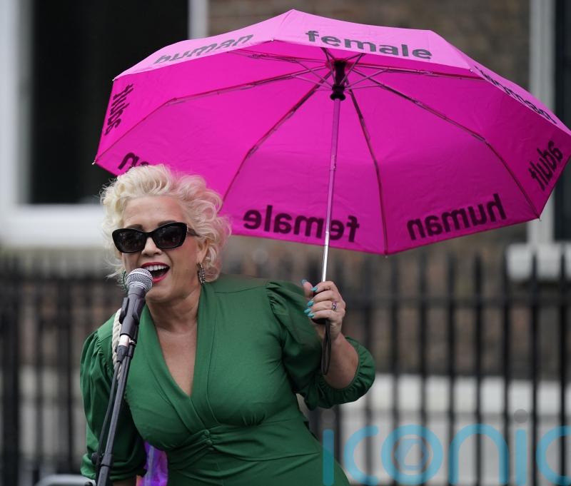 Hundreds take part in rival protests on transgenderism in Dublin
