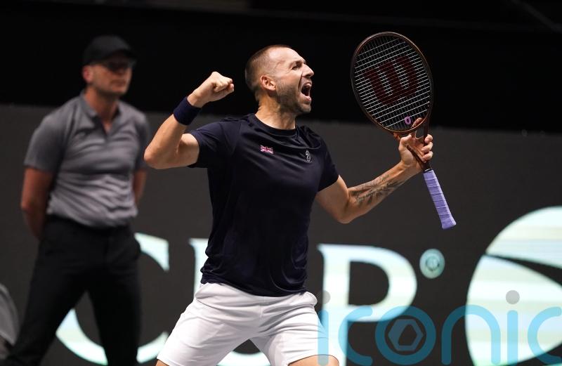 Dan Evans fights back to boost Britain with Davis Cup win against Arthur Fils