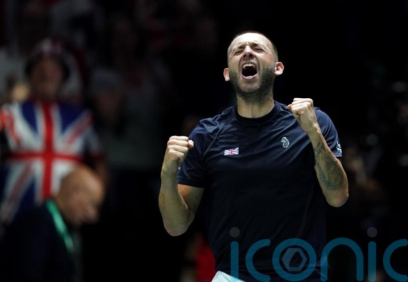 Dan Evans leads Great Britain to Davis Cup win over France and last-eight spot