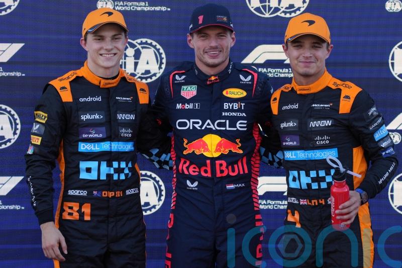 Max Verstappen pips Oscar Piastri to pole after tense qualifying for Japanese GP