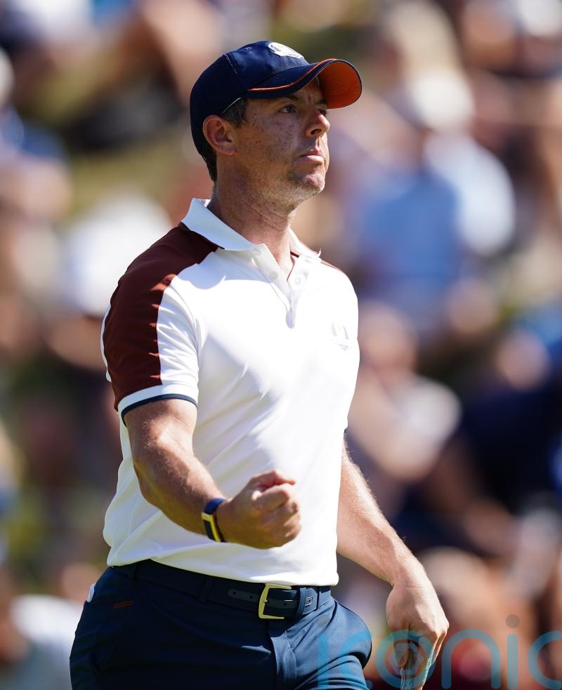 Rory McIlroy restrained in post-match confrontation at Ryder Cup