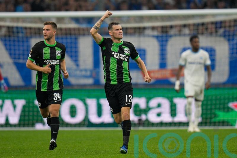 Brighton rally from two goals down to earn Europa League draw at Marseille