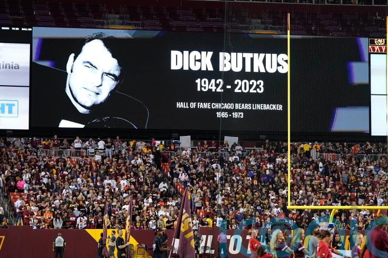 Chicago Bears pay tribute to &lsquo;ultimate Bear&rsquo; Dick Butkus after his death aged 80