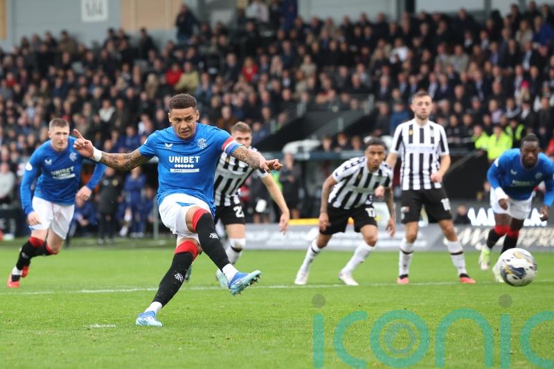 James Tavernier hits brace as Rangers secure convincing win at 10-man St Mirren