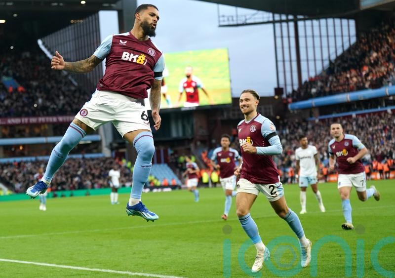 Douglas Luiz brace helps Aston Villa brush aside West Ham and move up to fifth