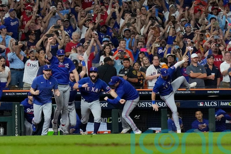 Texas Rangers see off Houston Astros to reach first World Series since 2011