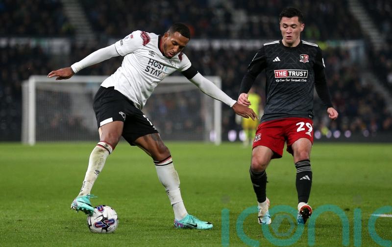 Nathaniel Mendez-Laing inspires Derby to victory against Exeter