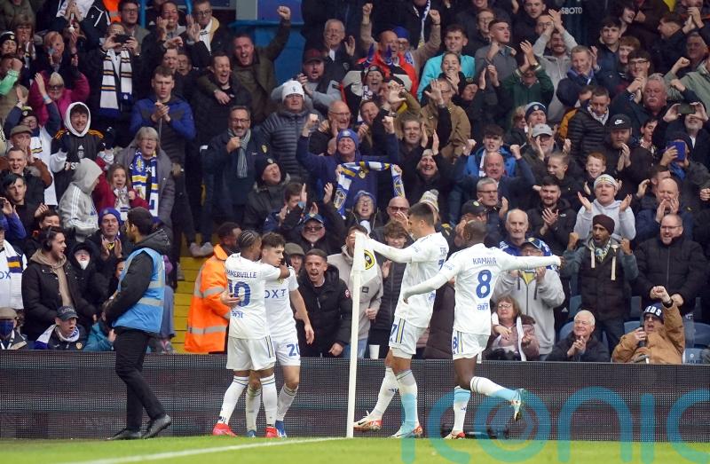 First-half flurry fires Leeds to win over Huddersfield