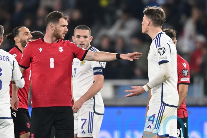 Scott McTominay brands behaviour of Georgia players &lsquo;a disgrace&rsquo;