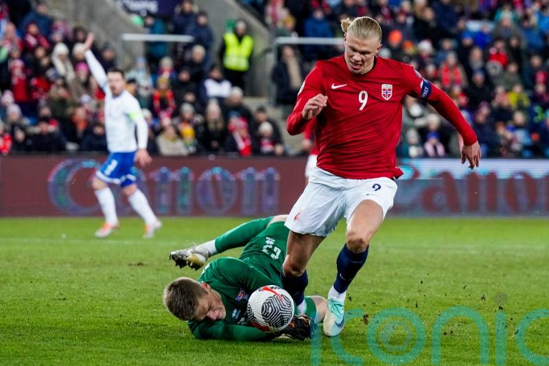 Erling Haaland&rsquo;s injury is not serious &ndash; Norway boss Stale Solbakken