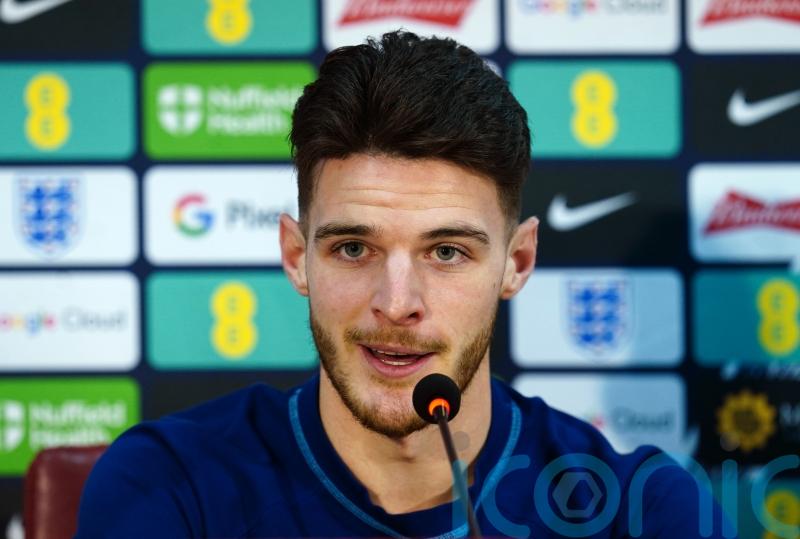 Declan Rice urges England to finish 2023 with a &lsquo;bang&rsquo; in North Macedonia