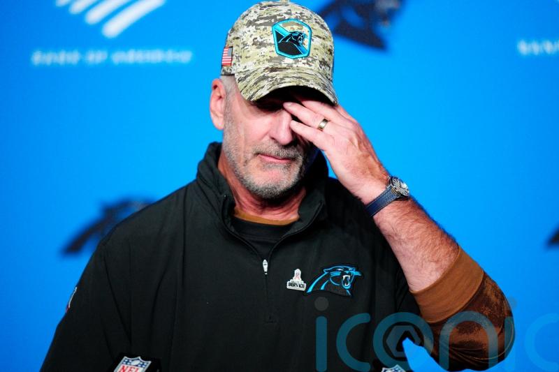 Carolina Panthers sack head coach Frank Reich after one win in 11 games